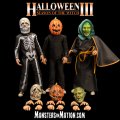 Halloween III Season of the Witch 1/6 Scale Figure Set of 3 Witch, Skull and Pumpkin