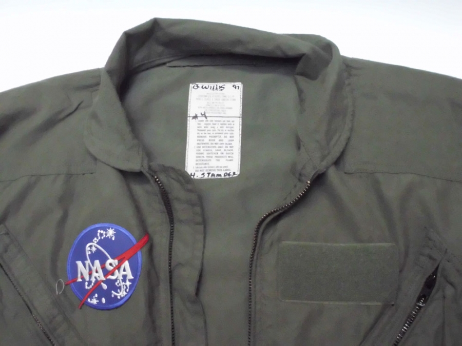 Armageddon Bruce Willis (Harry Stamper) NASA Jumpsuit Prop - Click Image to Close