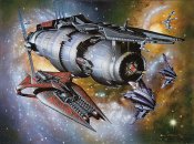 Babylon 5 Last Best Hope Lithograph Artwork
