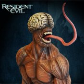 Resident Evil 1/4 Scale 15" Tall Licker Polystone Statue