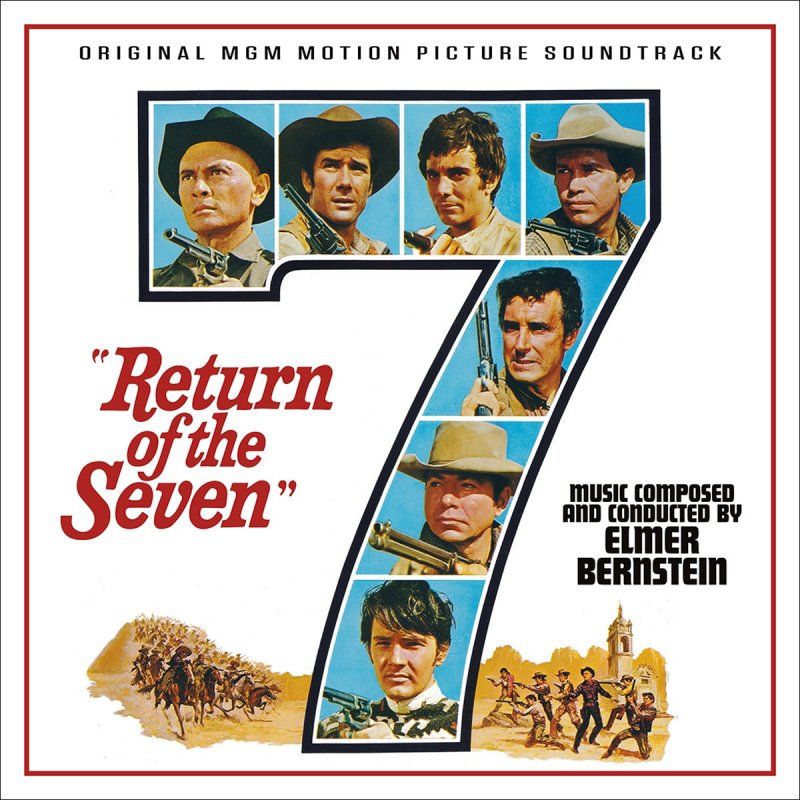 Magnificent Seven Collection Soundtrack 4CD Set Elmer Bernstein - Click Image to Close