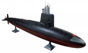 USS Skipjack Submarine 1/72 Scale 40 Inches SSN-585 Model Kit