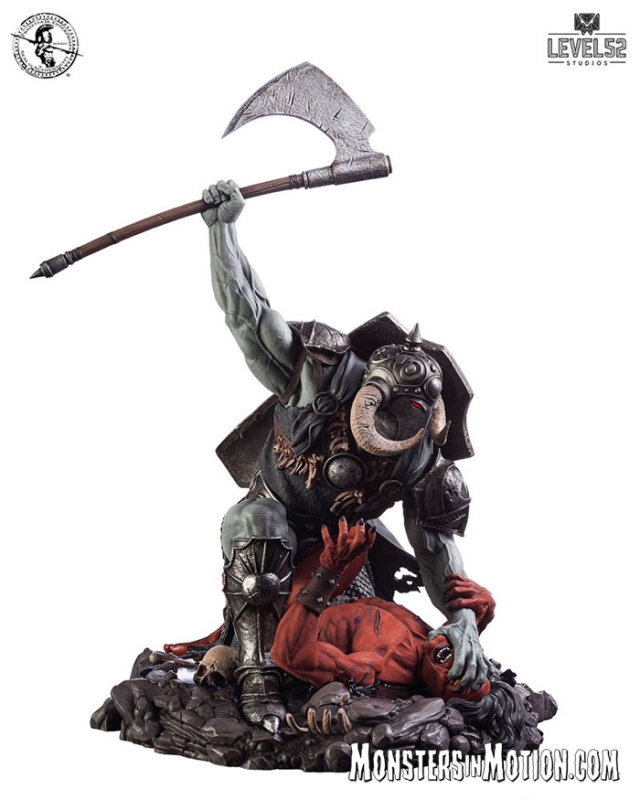 Frazetta Death Dealer Statue by Level 52 - Click Image to Close