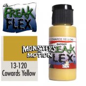 Freak Flex Cowards Yellow Paint 1 Ounce Flip Top Bottle