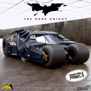 Batman Begins Batmobile Tumbler Super Cyborg Figure