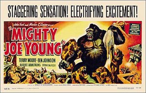 Mighty Joe Young 1949 Window Card Poster