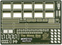 2001: A Space Odyssey AURORA Moon Bus Photoetch Set