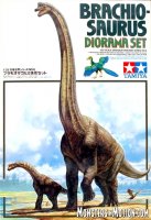 Brachiosaurus Dinosaur Diorama Set 1/35 Scale Model Kit Tamiya Japan