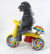 Godzilla Vs. Mechagodzilla 1974 Regular Godzilla Designer Tricycle Toy by M1 Japan