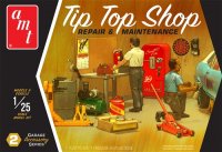 AMT Garage Accessory Series #2 Tip Top Shop 1/25 Scale Model Kit