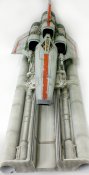 Battlestar Galactica 1978 Colonial Viper With Launch Ramp Studio Scale 16" Model Kit
