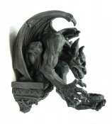 Gargoyle Wall Candle Holder