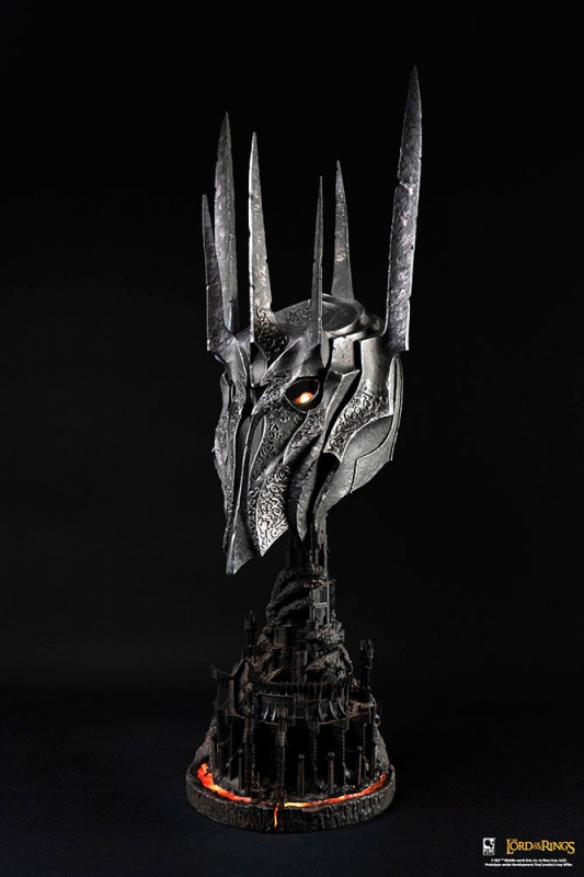 Lord of the Rings Sauron Life-Size Bust Art Mask Prop Replica - Click Image to Close