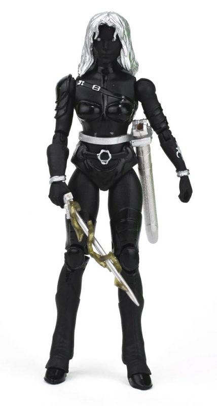 Heavy Metal Japan Taarna Black Metal Prototype 5 Inch FigBiz Action Figure NYCC 2019 Exclusive - Click Image to Close