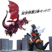 Godzilla Vs. Destroyah 1995 Burning Godzilla Vs. Destroyah Battle Set Vinyl Figure