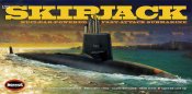 USS Skipjack Submarine 1/72 Scale 40 Inches SSN-585 Model Kit