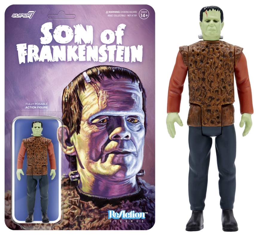 Son of Frankenstein 3.75" ReAction Action Figure Universal Monsters Wave 3 - Click Image to Close