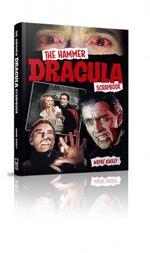 Hammer Dracula Hardbound Scrapbook RARE signed #373/600 OOP