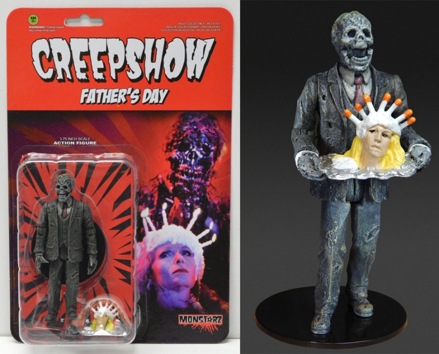 Creepshow Fathers Day 3.75" Scale Retro Action Figure by Monstarz - Click Image to Close