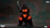 Godzilla vs. Destroyah 1995 Burning Godzilla 30th Anniversary 22" Tall Giant Figure with Lights and Steam Effect