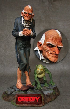 Uncle Creepy Statue-Famous Monsters