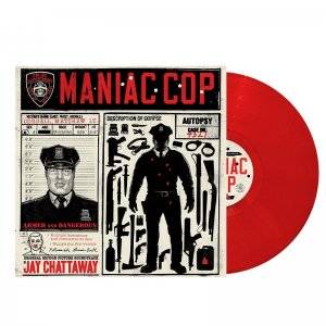 Maniac Cop Original Soundtrack Red Vinyl LP Jay Chattaway