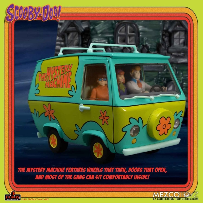 Scooby-Doo Friends and Foes Deluxe 5 Points Boxed Set from Mezco - Click Image to Close