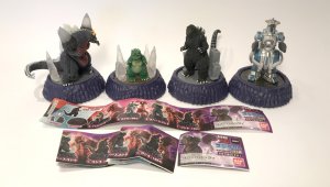 Godzilla HG D+ Vol. 4 Figures 4 Piece Set