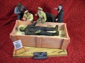 Monster Scenes Scale McDougals Frankenstein Crate Scene Model Kit