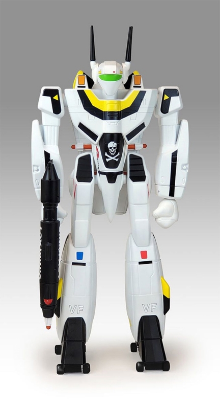 Robotech Giant Shogun Warriors Roy Fokker's VF-1S Limited Edition 24-Inch Retro Action Figure - Click Image to Close