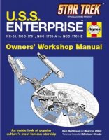 Star Trek U.S.S. Enterprise Owners Workshop Manual Hardcover Book