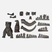 Godzilla 1984 Vinyl Model Kit 1/400 Scale By Kaiyodo