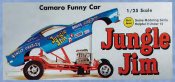 Jungle Jim 1971 Chevy Camaro Funny Car 1/25 Scale Model Kit by Atlantis