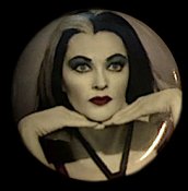Munsters Lily Munster Monster Button