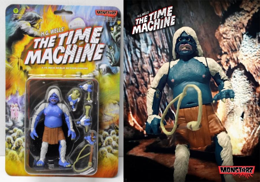 Time Machine 1960 Midnight Attack Morlock 3.75" Scale Retro Action Figure by Monstarz - Click Image to Close