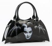Munsters Lily Munster Bat Shaped Handbag Purse