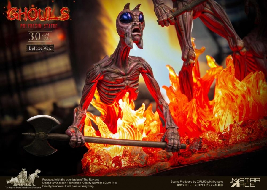 Sinbad and the Eye of the Tiger Ghouls (Deluxe Ver.) Statue - Click Image to Close