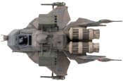 Battlestar Galactica Heavy Raptor Die-Cast 8.85" Ship