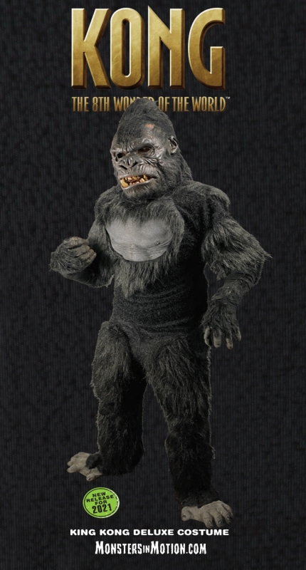 King Kong The 8th Wonder Deluxe Costume with Mask SPECIAL ORDER - Click Image to Close