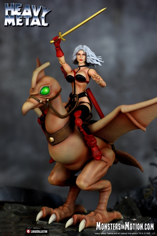 Heavy Metal The Movie Taarna and Avis 6 Inch Figure - Click Image to Close