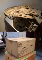 Star Wars Millennium Falcon Signature Series Harrison Ford Studio Scale Replica by Master Replicas