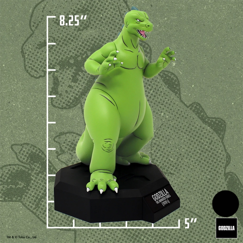 Godzilla The 1970s Animated Series Statue - Click Image to Close