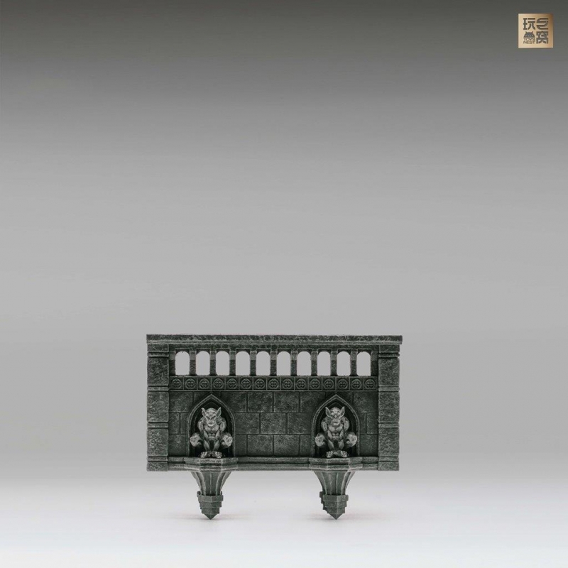 City of Shadows Dark Window Gothic Figure Diorama Base - Click Image to Close