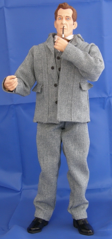 Peter Cushing Sherlock Holmes 1:6 Scale Custom Figure - Click Image to Close
