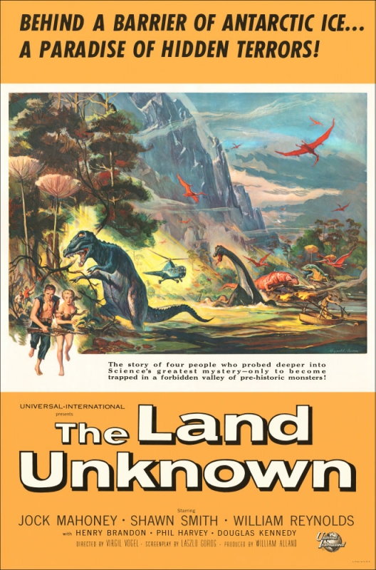 Land Unknown 1957 Rare Advance One Sheet Reproduction Poster - Click Image to Close