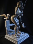 No Fishing 1/6 Scale Sexy Girl Resin Model Kit
