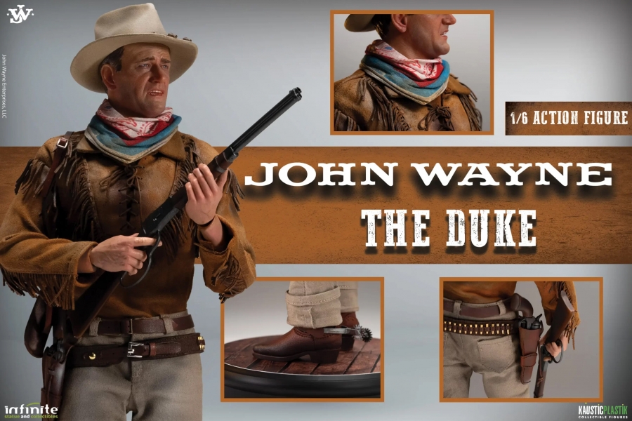 John Wayne Hondo 1/6 Scale Figure by Infinite Statue (No Dog) - Click Image to Close