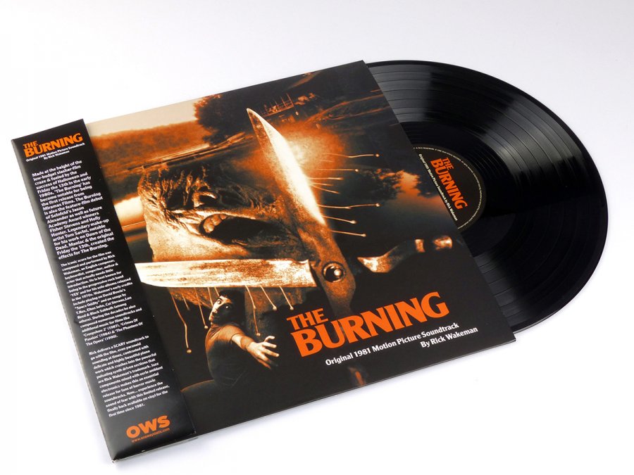 Burning 1981 Soundtrack LP Rick Wakeman LIMITED TO 200 - Click Image to Close