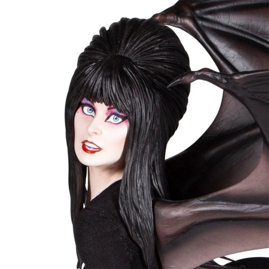 Movie Macabre サイドショウ エルヴィラ スタチュー 1/4 Elvira Grand Jester Studios 1/4 Scale Masterpiece Statue
