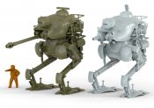 Maschinen Krieger Ma.K ARTPLA Pak.Krote (Long Barrel/Short Barrel) & Victor 1/35 Scale Model Kit Set